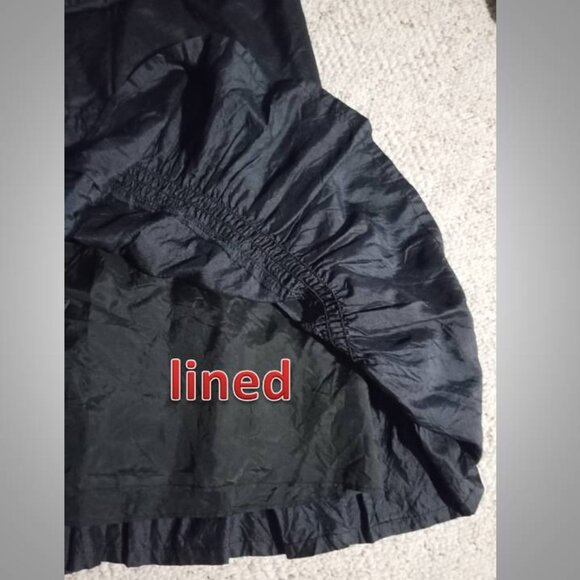 Banana Republic black SILK skirt women's size 2 - Picture 5 of 8